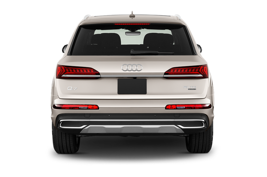Audi Q7 (Baujahr 2020) - 5 Türen Heckansicht