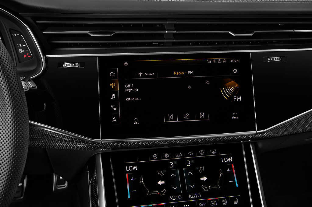 Audi SQ7 (Baujahr 2022) Base 5 Türen Radio und Infotainmentsystem
