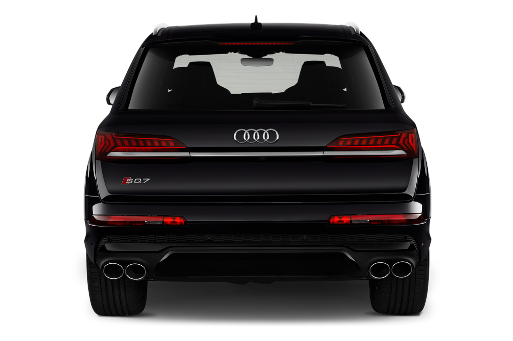 Audi SQ7 (Baujahr 2022) Base 5 Türen Heckansicht