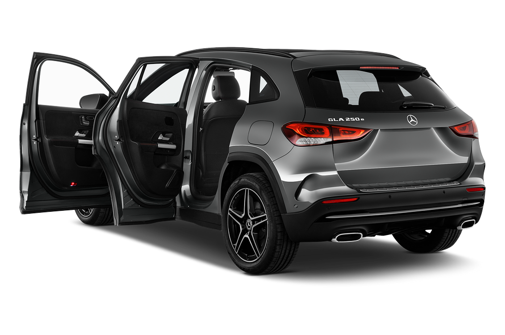 Mercedes GLA (Baujahr 2022) 250 e AMG-Line 5 Türen Tür geöffnet